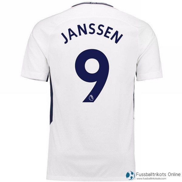 Tottenham Hotspur Trikot Heim Janssen 2017-18 Fussballtrikots Günstig
